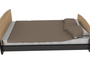 bed 3D Модель