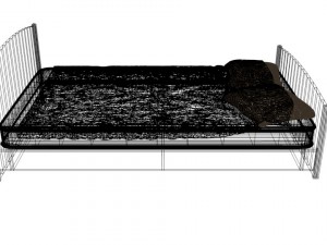 bed 3D Модель