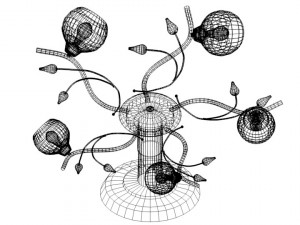 chandelier Modèle 3D