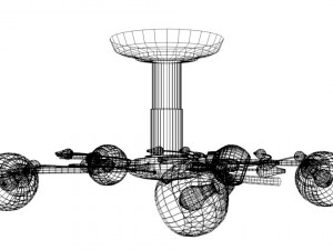 chandelier Modèle 3D