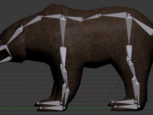 ber ber low poly 3D Modell
