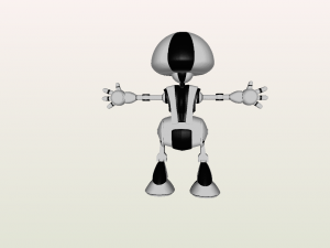 robot roby 3D-Modell