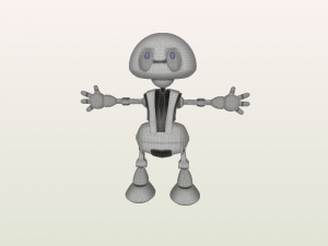 robot roby 3D-Modell