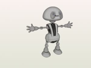 robot roby 3D-Modell