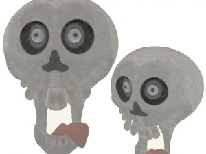 skull Model do druku 3D