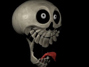 skull Model do druku 3D