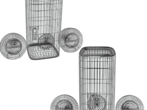 musical speaker rock 3D 모델