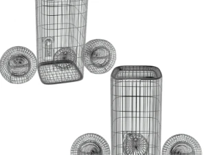 musical speaker rock 3D Model