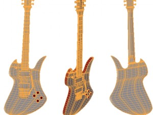 guitarrock Modelo 3D