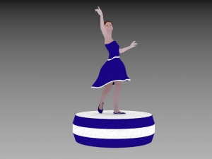 ballerina 3D Принт Модель