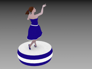 ballerina 3D Принт Модель