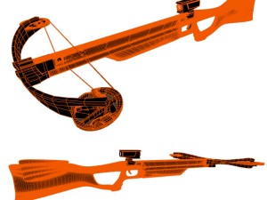 arbalet block bow Model 3D