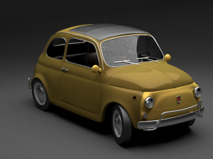 daewoo matiz 3D 모델