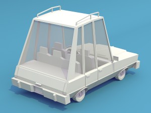 Family car 3D 模型