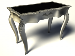 victorian table 3D Model