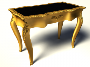 victorian table 3D Model