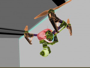 dji inspire 1 quadcopter 3D Model