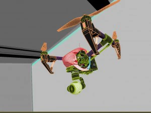 dji inspire 1 quadcopter 3D Model