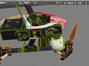dji inspire 1 quadcopter 3D Model
