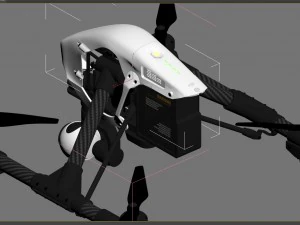 dji inspire 1 quadcopter 3D Model