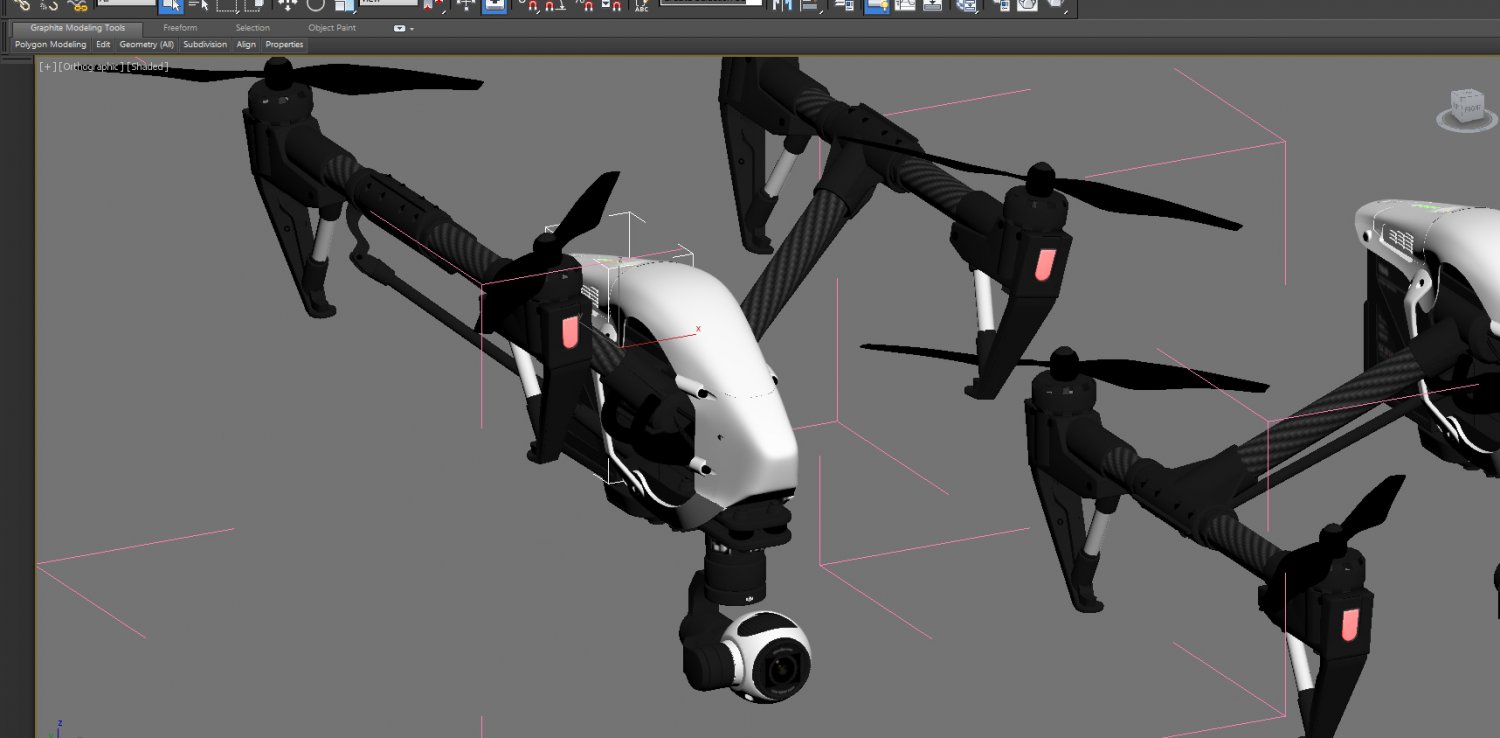 Чертежи dji inspire