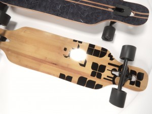 realistic longboard 3D मॉडल