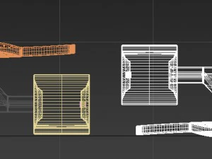 realistic longboard 3D Model