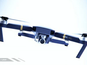 dji mavic pro quadcopter 3D Model