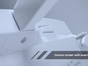 dji mavic pro quadcopter 3D Model