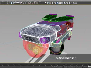 dji mavic pro quadcopter 3D Model