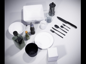kitchen essentials vol01 for corona and 3dsmax 3Dモデル
