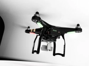 dji phantom3 professional quadcopter 3D Model