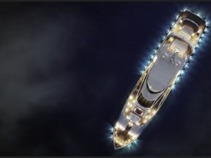 sunseeker predator 130 superyacht 3D Модель