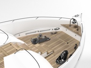 sunseeker predator 130 superyacht 3D Модель