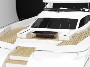 sunseeker predator 130 superyacht 3D Model