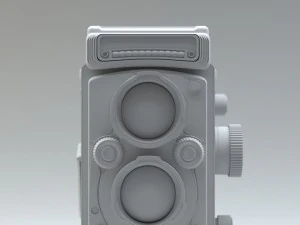 rolleiflex retro camera 3D Model
