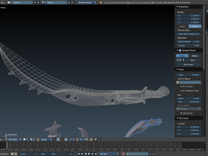 sci fi knifes and swords 3D Model