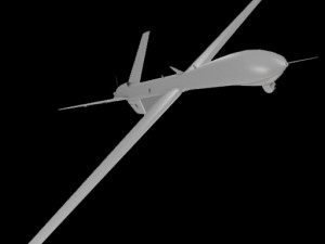 MQ9 Drone 3D Model