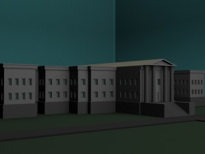 mansion 3D 模型