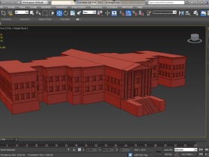 mansion 3D 模型
