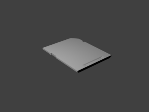 sd card Model 3D