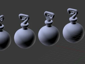 potion flask 3D Model