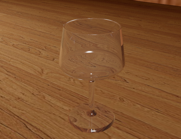 wine stylish glass 3d spline model 3D Model .c4d .max .obj .3ds .fbx .stl .blend 