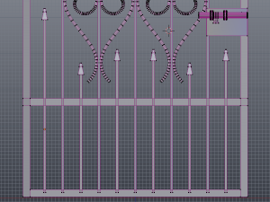 iron gate 3D Model