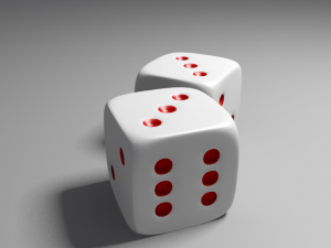 dice 3D 模型