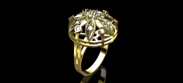 ring 01 3D मॉडल .c4d .max .obj .3ds .fbx .stl .blend 