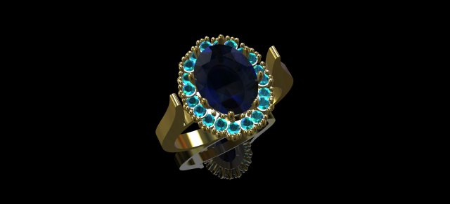 ring 02 3D मॉडल .c4d .max .obj .3ds .fbx .stl .blend 