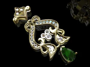 ringearrings 3D Model