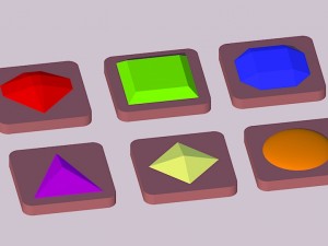 3d gems 3D Model