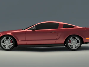 forda mustanga gt 2005r Model 3D